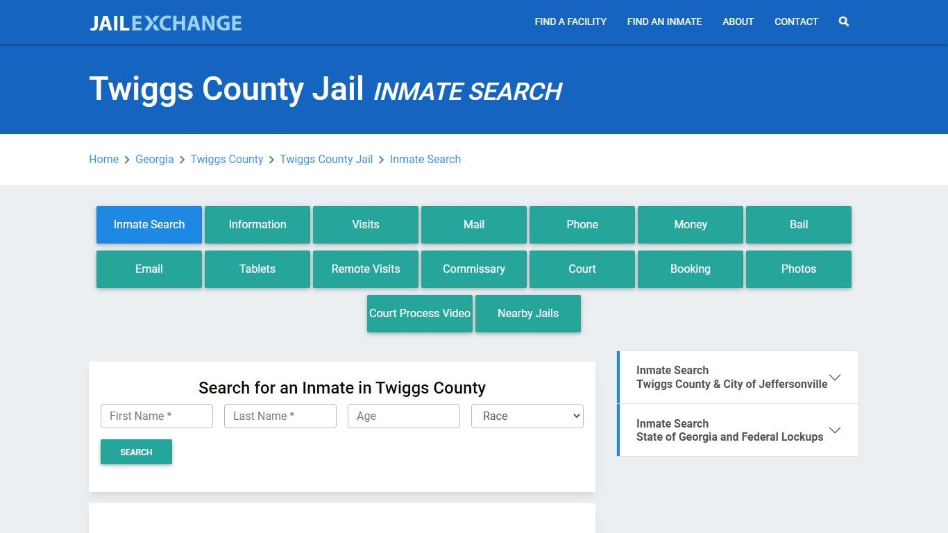 Twiggs County Jail, GA Inmate Search: Roster & Mugshots